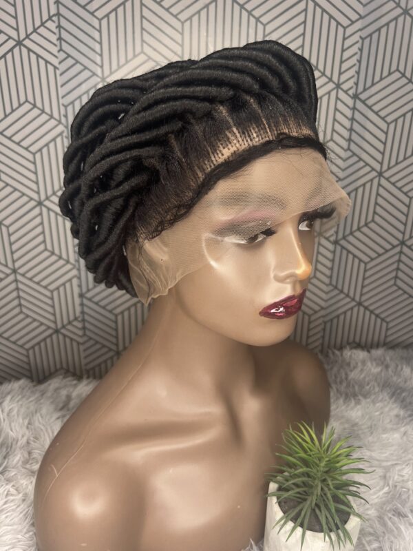 Perruque tresse africaine – Cheveux synthétiques premium, style traditionnel et confort quotidien