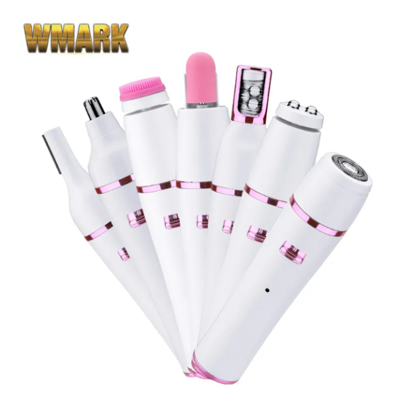 Kit de Beauté pour Femme 7 en 1 Rechargeable – WMARK CS‑LS026 Kit de Beauté pour Femme 7 en 1 Rechargeable – WMARK CS‑LS026