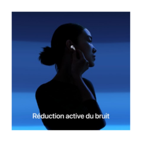 Écouteurs sans fil Apple AirPods 4 avec Réduction active du bruit – Image 5