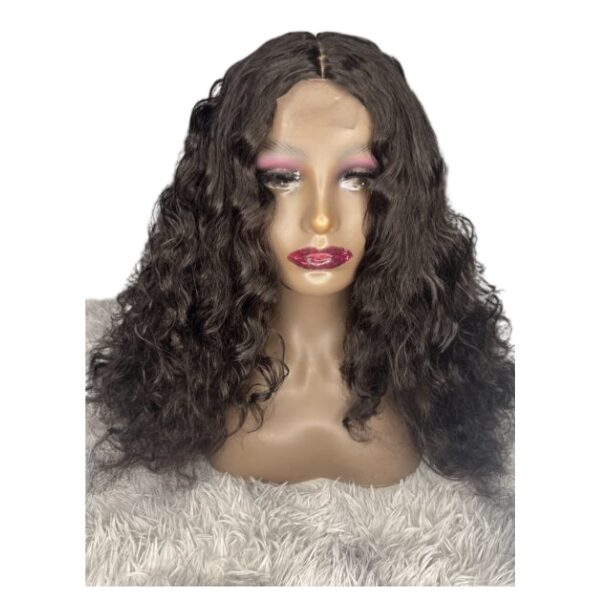 Perruque bouclée longueur 20" avec closure