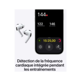 Écouteurs sans fil Apple AirPods Pro 3 avec Boîtier de charge MagSafe (USB-C) – Image 4