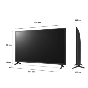 Téléviseur LG 55" UQ75- Smart TV - UHD 4K-WebOS – Image 5