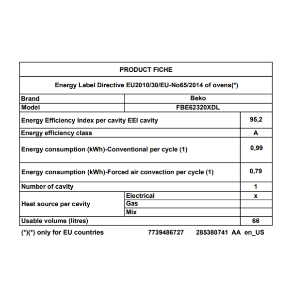 Cuisinière mixte Beko FBE62320XDL 60x60cm 4 feux ( 4 feux à Gaz & Four électrique ) Cuisinière mixte Beko FBE62320XDL 60x60cm 4 feux ( 4 feux à Gaz & Four électrique )