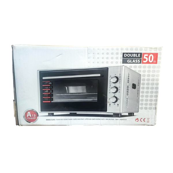 Mini four Enduro I28TTFL - 50L - Avec ventilation - Double porte en verre Mini four Enduro I28TTFL - 50L - Avec ventilation - Double porte en verre