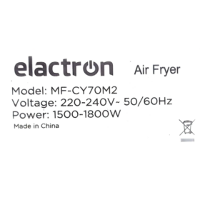 Air fryers-Friteuse à air ELACTRON-MF-CY70M2-7L-1800W – Image 4
