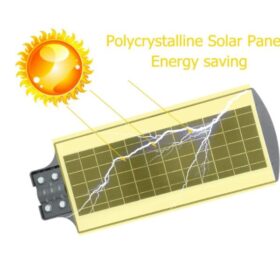 Lampadaire solaire Akko Star AK500310 – 25W avec télécommande – Image 2