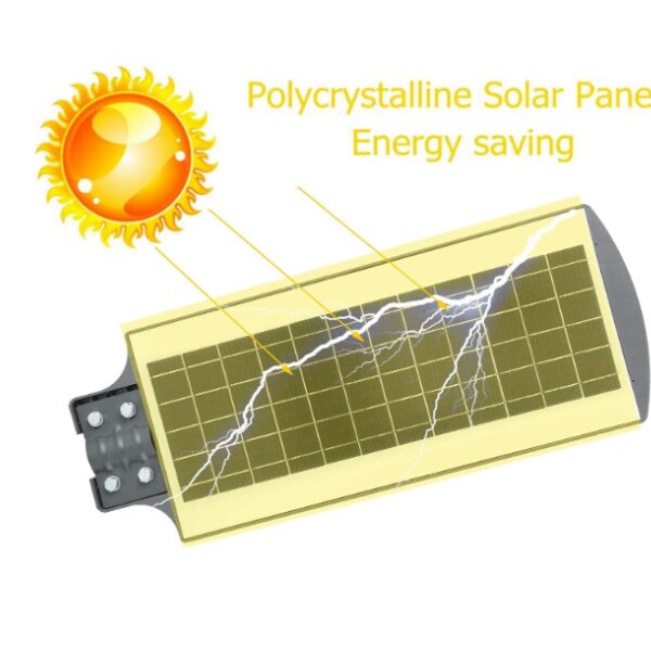 Lampadaire solaire Akko Star AK500310 – 25W avec télécommande