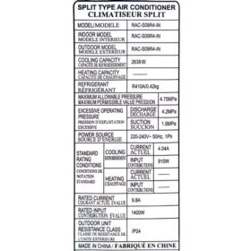 Split Roch RAC-S09R41-C - 9000 BTU - (Inverter) – Image 5