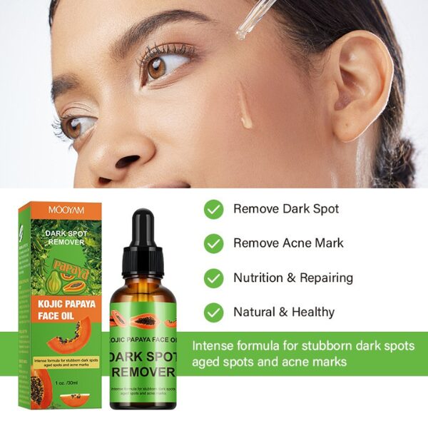 Sérum visage anti‑taches à l'acide kojique & huile de papaye — 30 ml