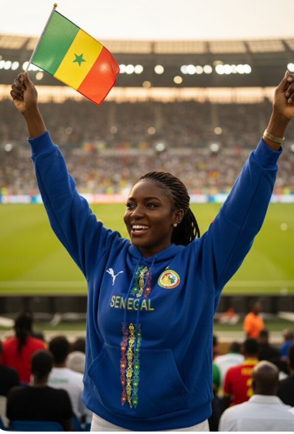 Pull à capuche Sénégal — Hoodie confortable, plusieurs couleurs