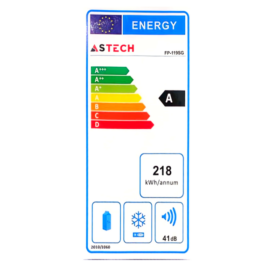 Réfrigérateur bar Astech FP-119SG -86 L – Image 3