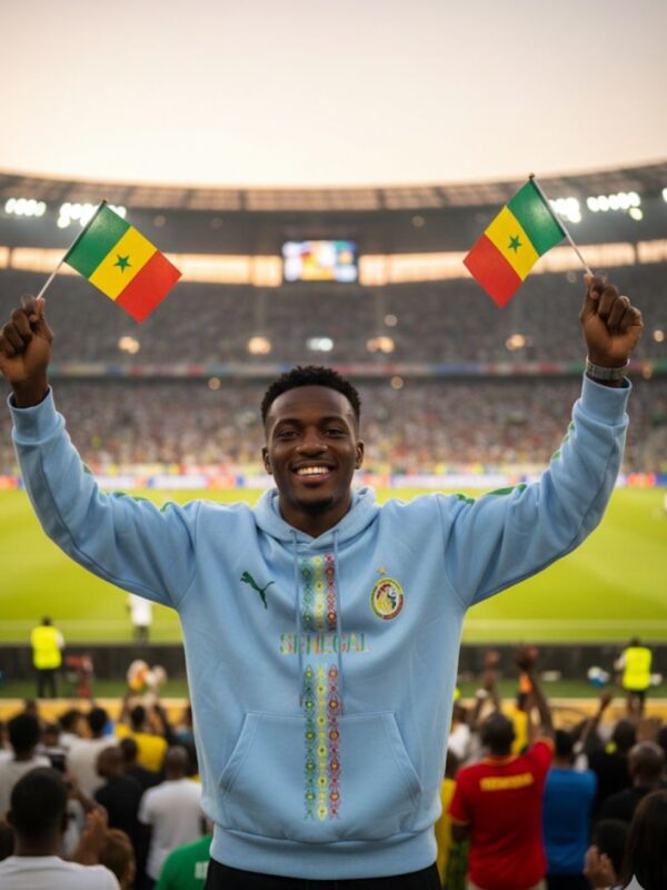 Pull à capuche Sénégal — Hoodie confortable, plusieurs couleurs