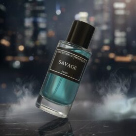 Parfum homme Collection Savage Paris —flacon bleu sarcelle, 50 ml – Image 3