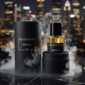 Parfum Moula — Oud, Cuir & Encens (flacon noir mat, 50 ml) – Image 2