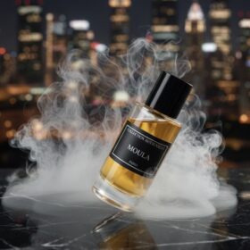 Parfum Moula — Oud, Cuir & Encens (flacon noir mat, 50 ml) – Image 3
