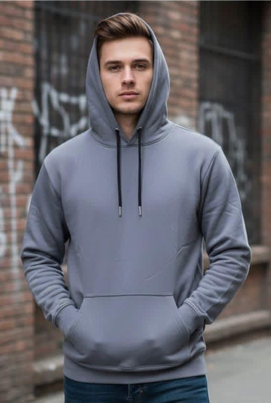 Hoodie unisexe — Pull à capuche XL–XXXL, poche kangourou