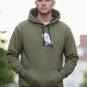 Hoodie unisexe — Pull à capuche XL–XXXL, poche kangourou – Image 5