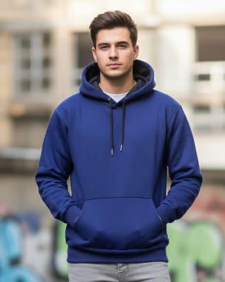 Hoodie unisexe — Pull à capuche XL–XXXL, poche kangourou