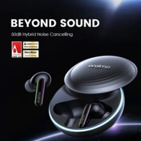 Écouteurs Bluetooth Oraimo SpaceBuds  -  avec Réduction de Bruit Active, Autonomie 40h – Image 9