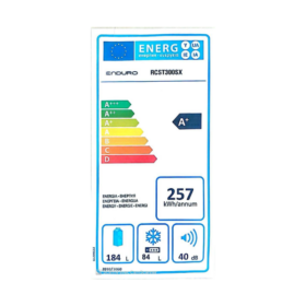 Réfrigérateur combiné Enduro RCST300SX - 270L- 3 Tiroirs – Image 7