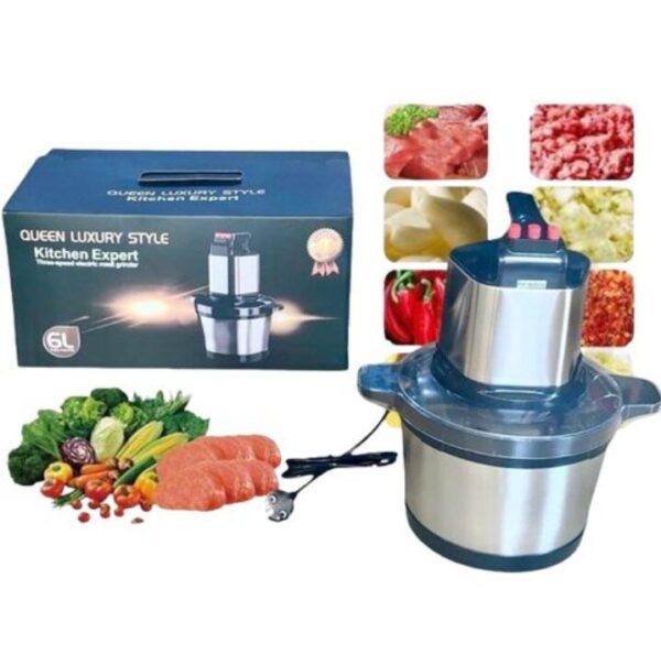 Hachoir à viande électrique Queen Luxury – 6 L
