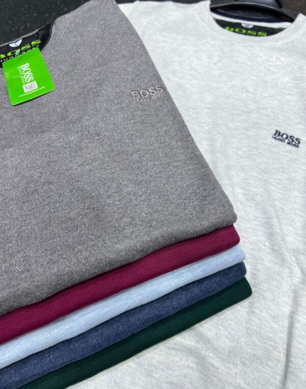 Pull col rond manches longues — Chaud et polyvalent (Tailles M–XXL)