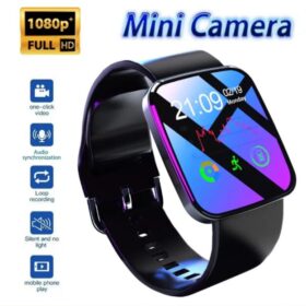 Montre connectée avec Caméra Cachée Ultra Discrète – Full HD 1080p | Sans Fil Montre connectée avec Caméra Cachée Ultra Discrète – Full HD 1080p | Sans Fil
