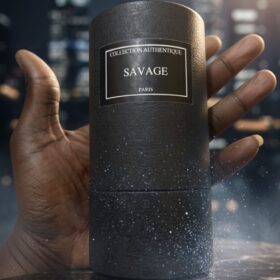 Parfum homme Collection Savage Paris —flacon bleu sarcelle, 50 ml
