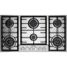 Plaque de cuisson encastrable à gaz Hisense HGH951SS01 - 5feux ( 90cm )