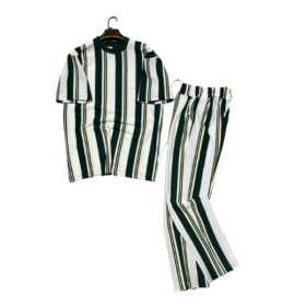 Ensemble coordonné homme — haut + pantalon, motifs élégants (XL, XXL) – Image 5