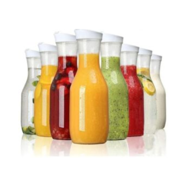 Bouteille de jus incassable 2 pièces Bouteille de jus incassable 2 pièces