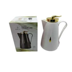 Carafe isotherme Zamzam — Thermos en verre pour café et boissons chaudes/froides Carafe isotherme Zamzam — Thermos en verre pour café et boissons chaudes/froides