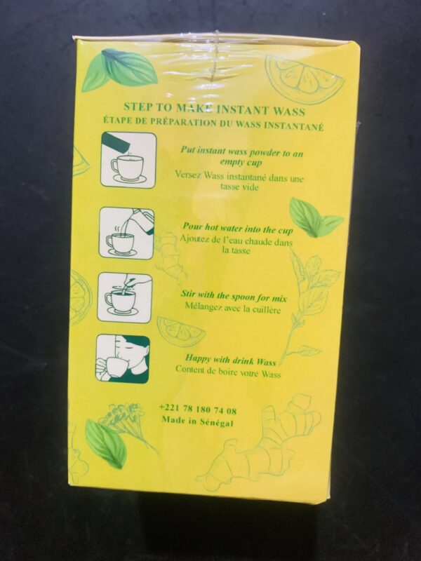 Wass Instantané – Boisson Revitalisante & Digestive Naturelle