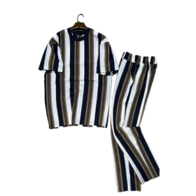 Ensemble coordonné homme — haut + pantalon, motifs élégants (XL, XXL) – Image 7