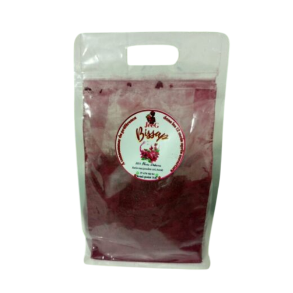 Poudre de Bissap 100% Naturelle – Saveur Intense & Rafraîchissante – Idéale Jus et Infusions