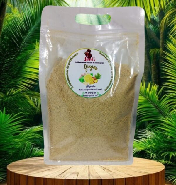 Poudre de gingembre 100% naturelle