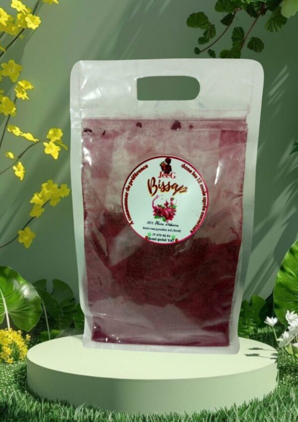 Poudre de Bissap-500g Poudre de Bissap-500g
