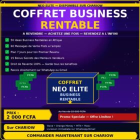 Coffret Business Rentable — Guide PDF + Droit de revente | Néo Élite Coffret Business Rentable — Guide PDF + Droit de revente | Néo Élite