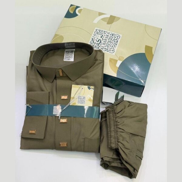 Djellaba homme traditionnelle — tailles 56–62, plusieurs coloris