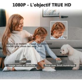 Caméra Cachée WiFi Ultra Discrète -Livre Espion Dior 4K - Vision Nocturne - Détection de Mouvement - Autonomie 24H – Image 5