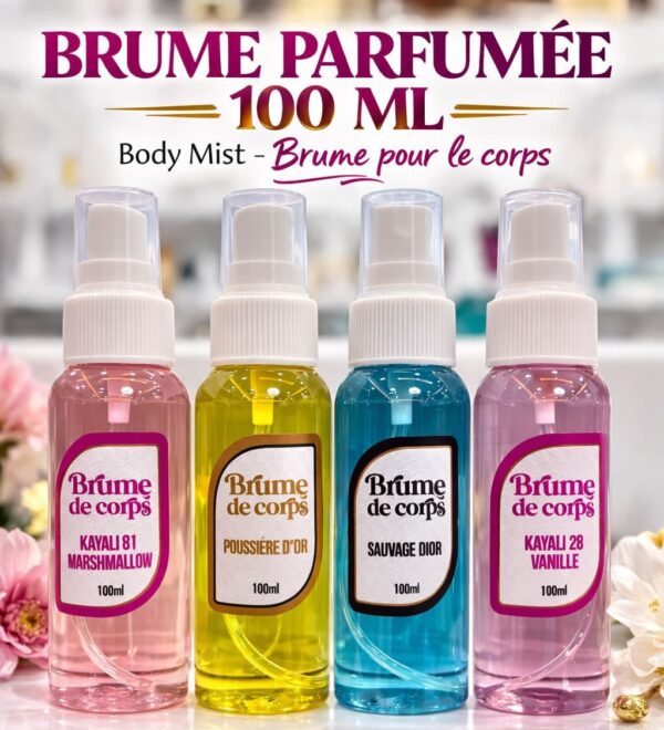 Brume de corps 100 ml — texture légère et non collante