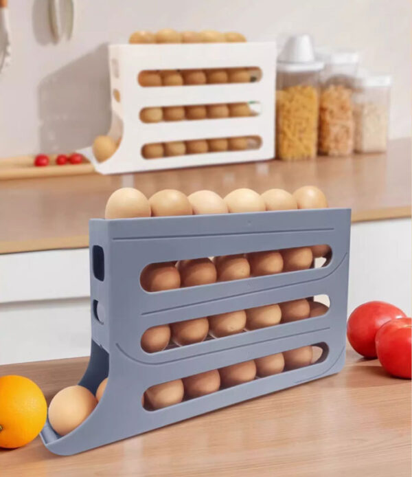 Rangement - distributeur d'œufs - 4 niveaux