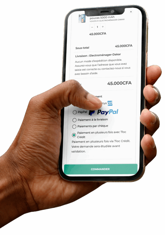 Payez vos achats en plusieurs fois avec 7loc Cr&eacute;dit