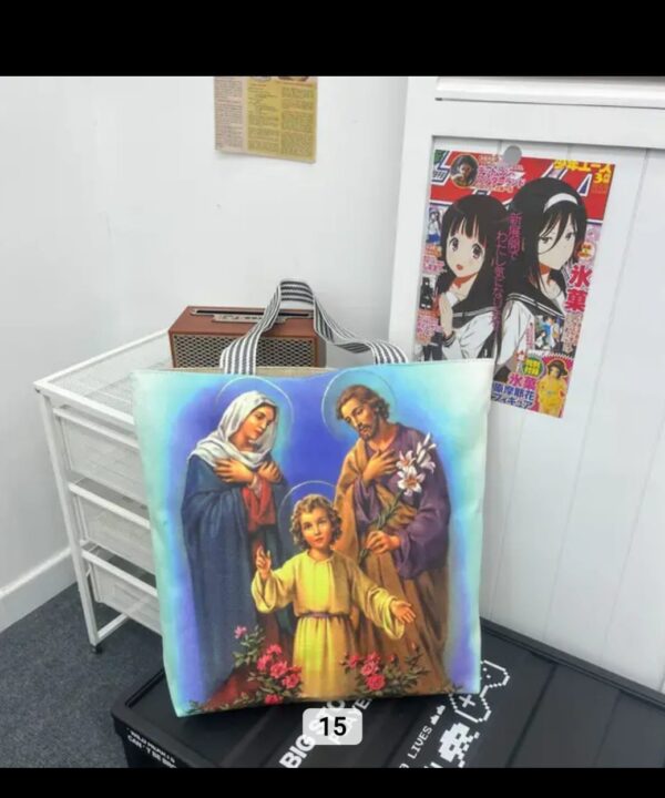 Tote bag / Sac fourre-tout - motif chrétien