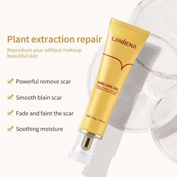 Gel Anti-cicatrices Lanbena  — Soin quotidien anti-marques d'acné 30g