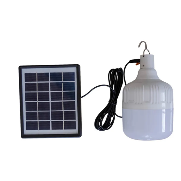 Lampe solaire LED étanche IP55 avec télécommande — 32W / 65W / 80W (blanc)