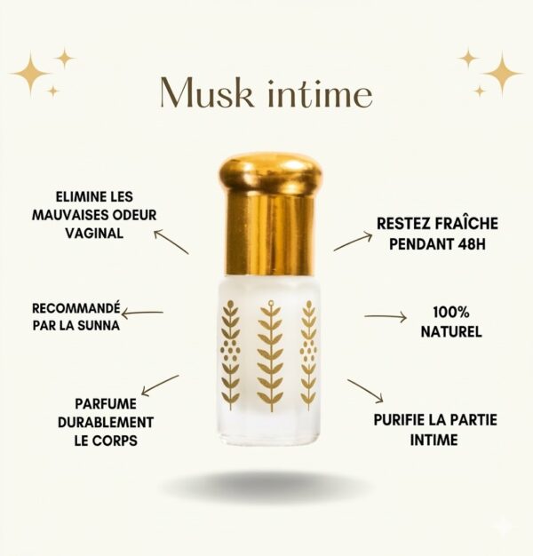 Musk Tahara Blanc — Déodorant / Soin des aisselles 3 ml