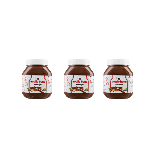 Nutella Édition Collector « Te Voglio Bene Assaje » — Lot 3 x 950 g