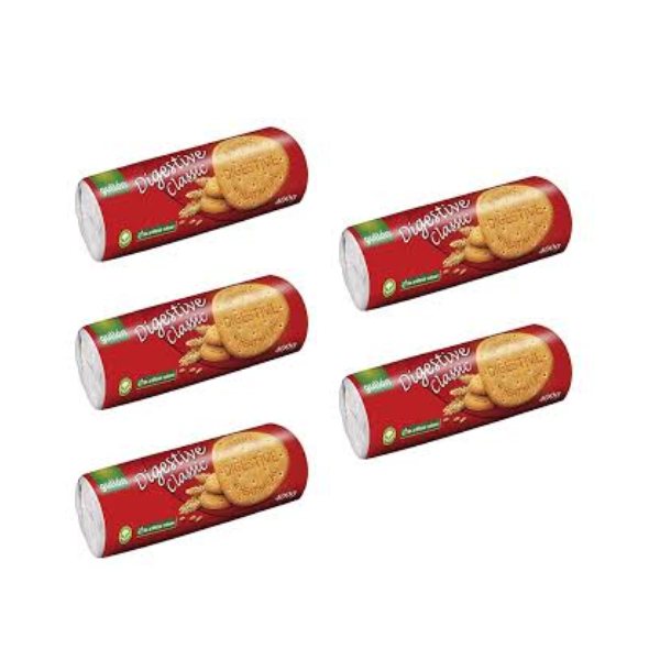 Paquets de Biscuits Gullón Digestive Classic- Lot de 5 Paquets