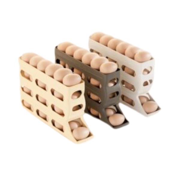 Rangement - distributeur d'œufs - 4 niveaux
